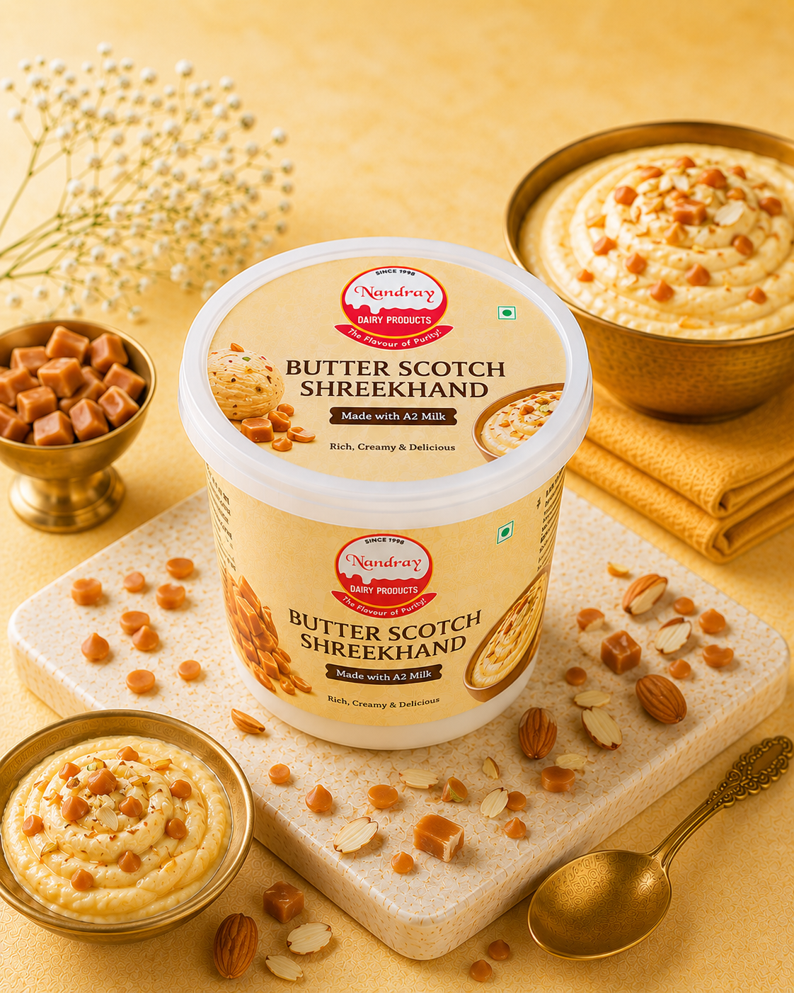 Butter Scotch shrikhand